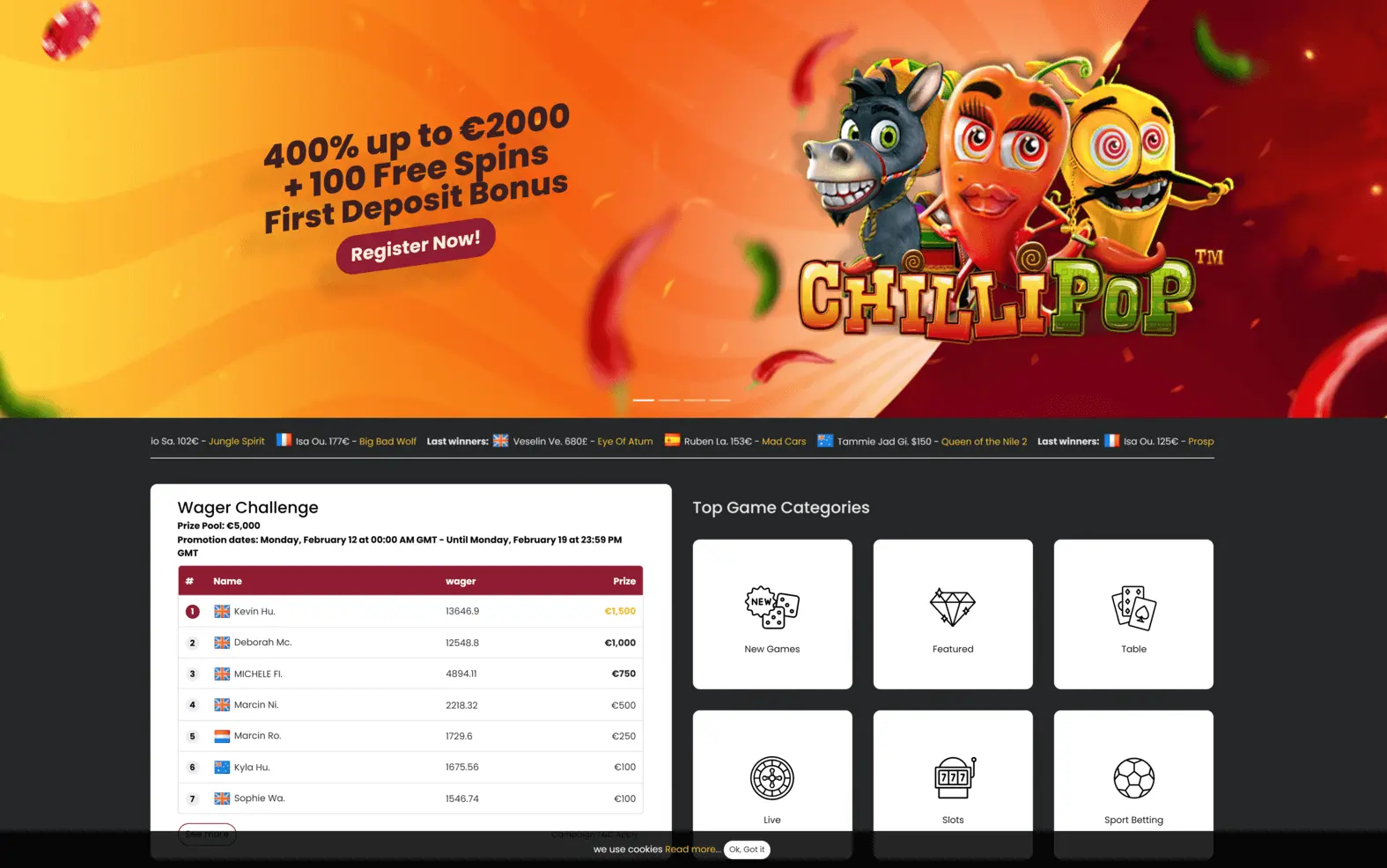 SpicyJackpots